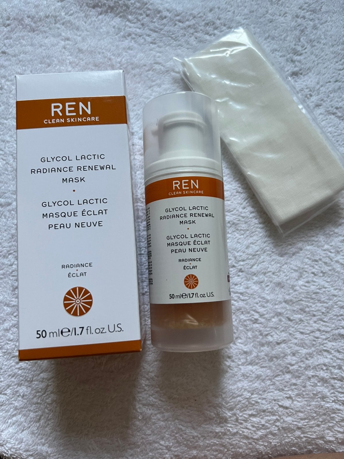Ren Glycolic Lactic Radiance Renewal Mask, Ophalen, Nieuw, Gehele gezicht, Verzorging