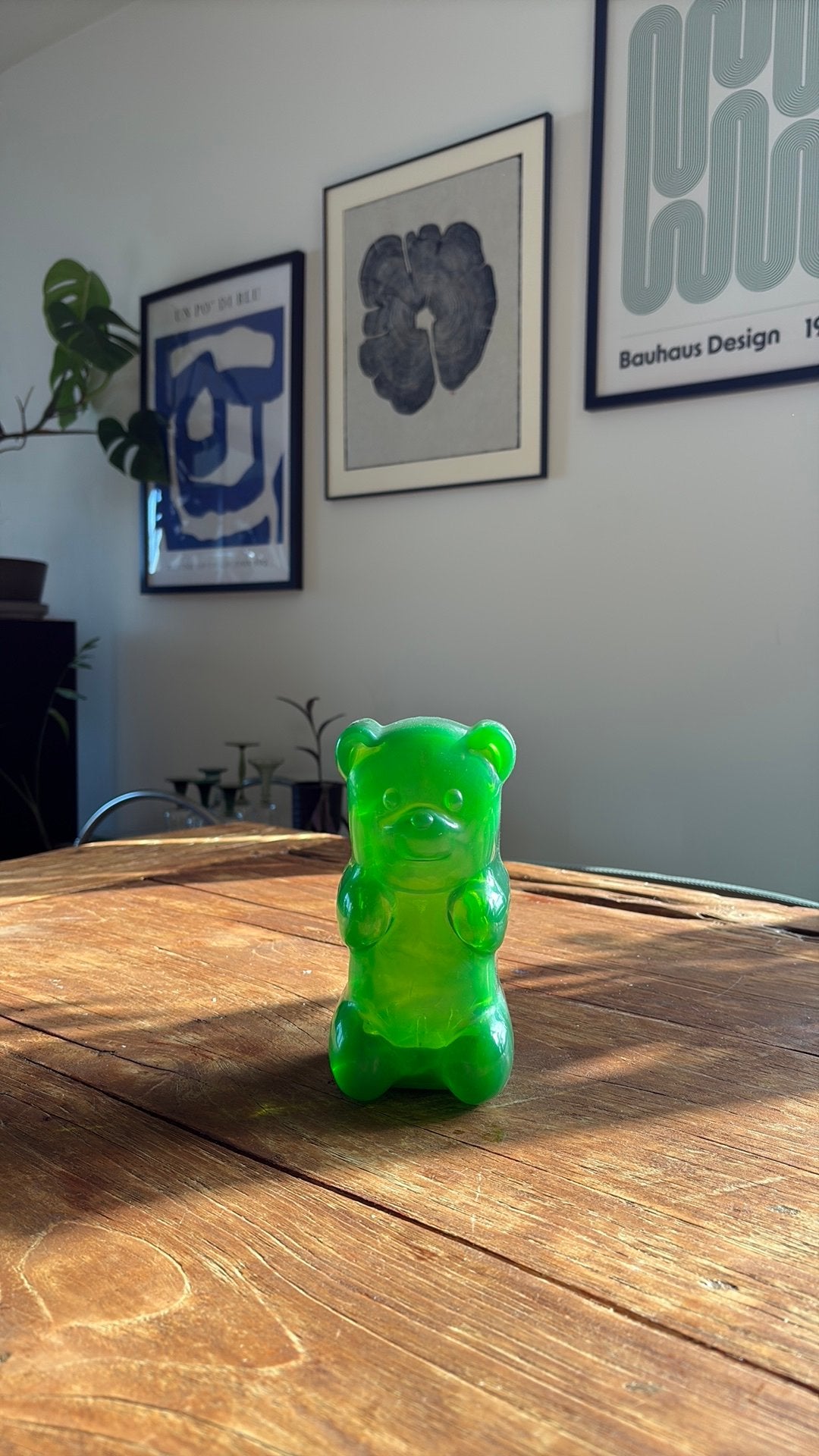 Gummy bear lamp, Ophalen, Gebruikt