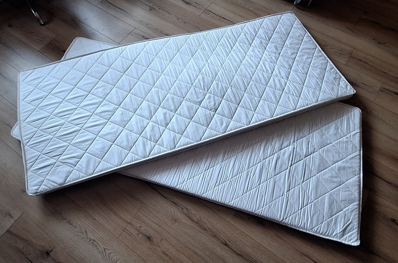Zo goed als nieuw matrastopper, 2 stuks, 200x80x6 cm, Ophalen, Eenpersoons, Zo goed als nieuw, 80 cm
