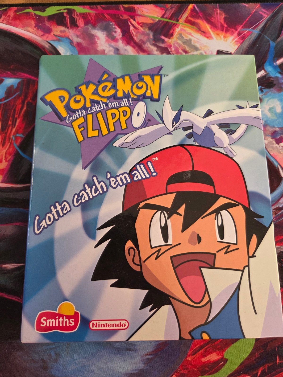 Pokémon Flippo Album 2001 orgineel op 1 na compleet, Ophalen of Verzenden, Verzameling, Met verzamelmap(pen)