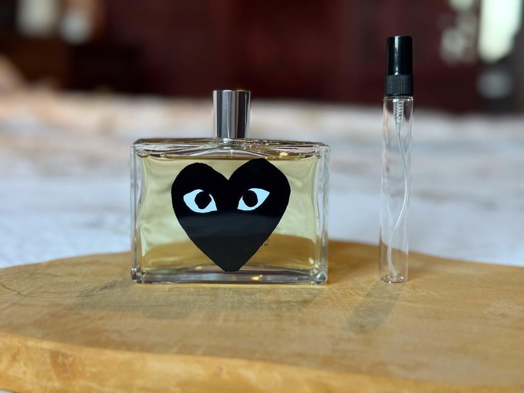 Comme des Garçons - Play Black sample/decant, Ophalen of Verzenden, Zo goed als nieuw