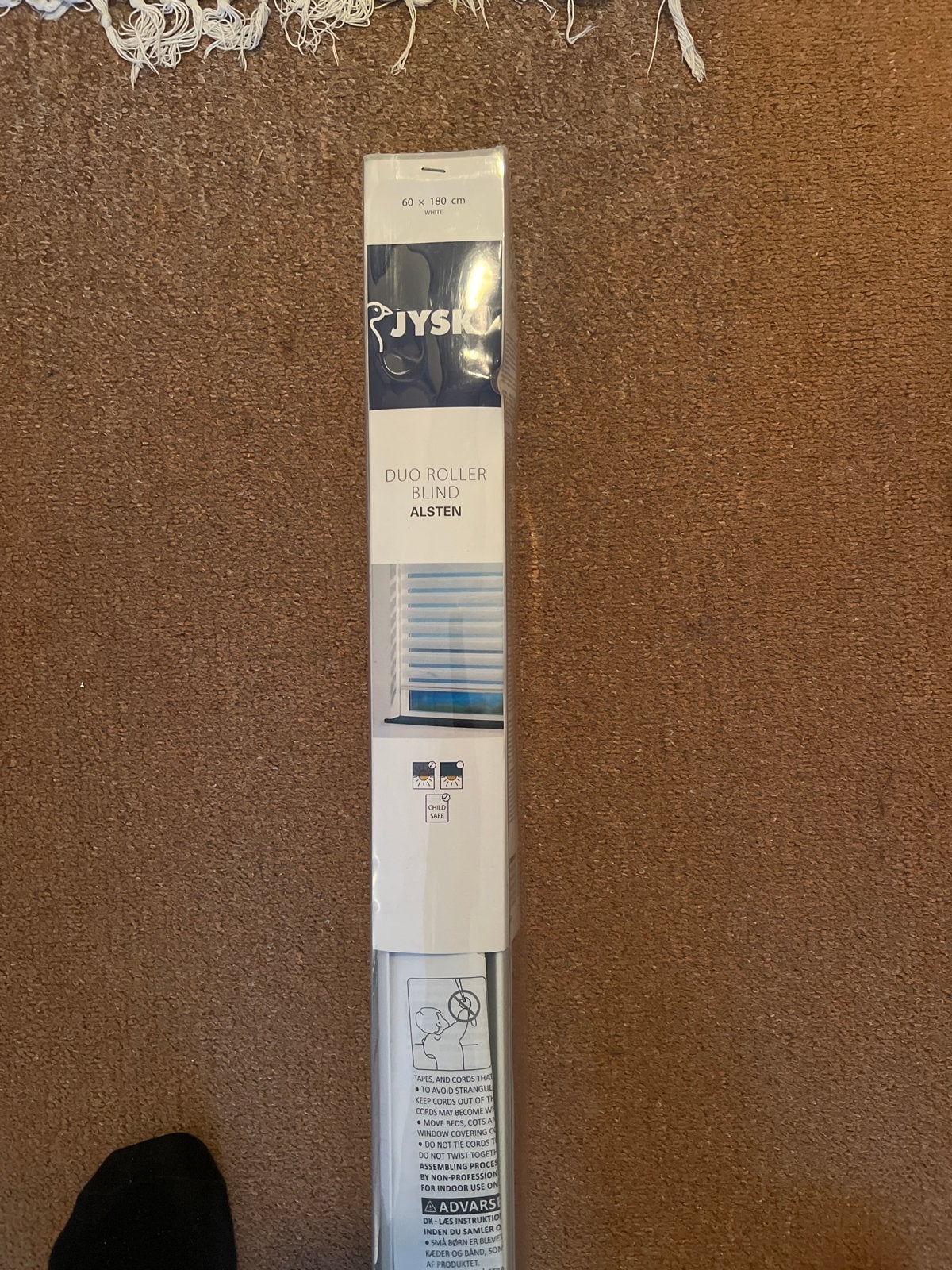 JYSK Duo Rolgordijn Alsten 60x180 cm, Ophalen, Nieuw, Duo rolgordijn
