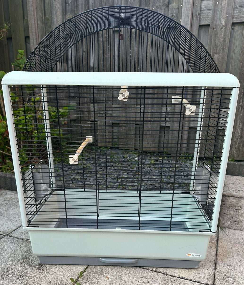 Vogelkooi, Ophalen, Zo goed als nieuw, Metaal, Vogelkooi