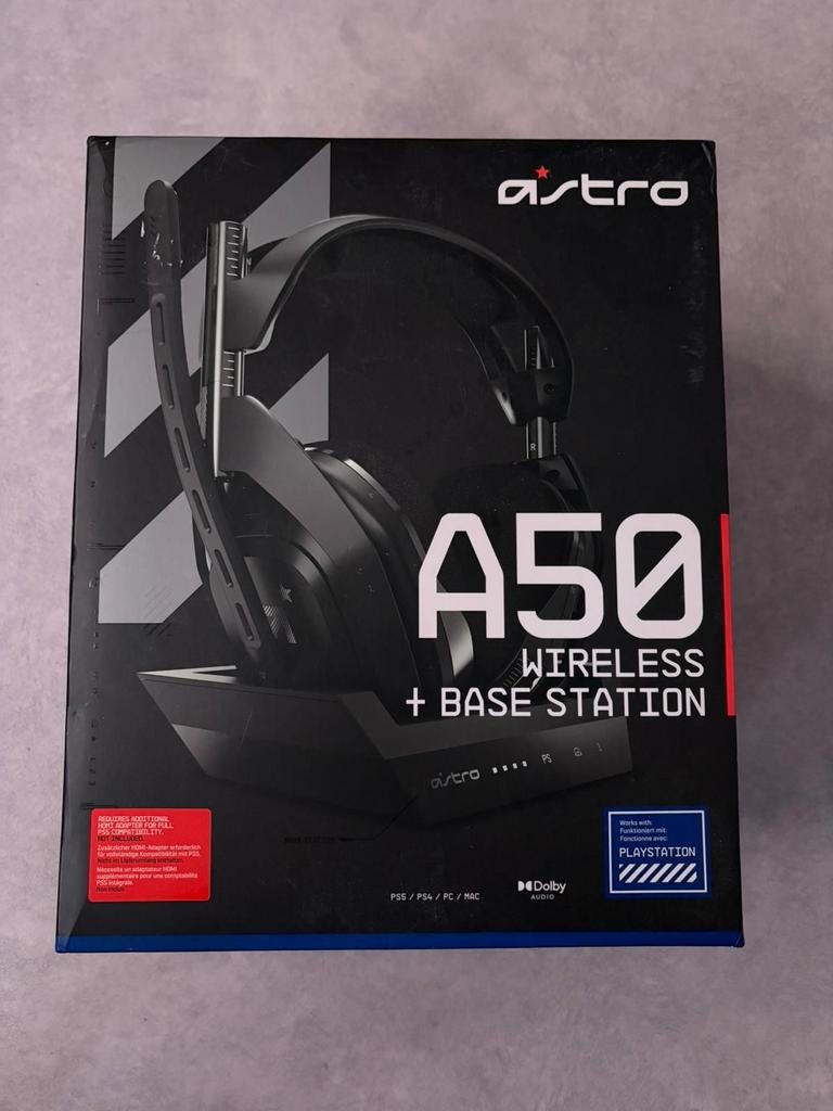 Logitech G Astro A50 PC/PS5/PS4-Defect:reparatie/onderdelen, Computers en Software, Headsets, Niet werkend, Over-ear, Draadloos