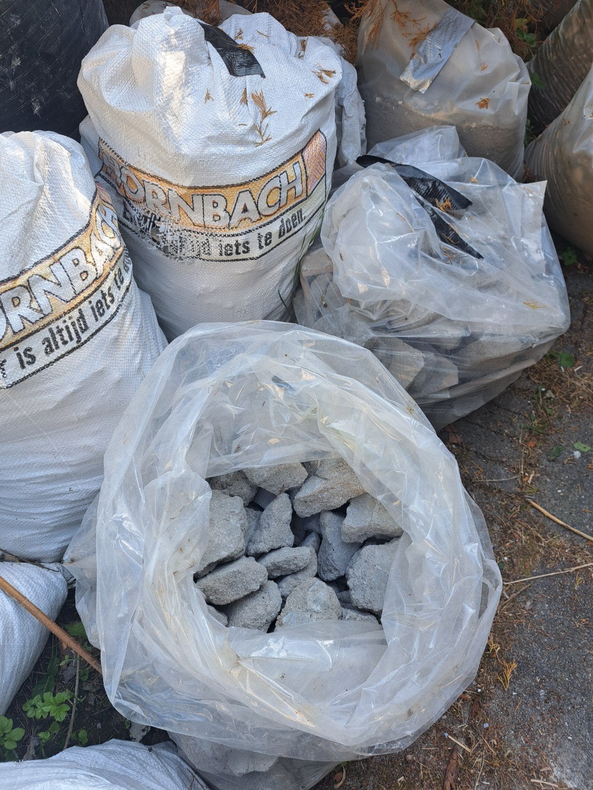Gratis af te halen Bouwmaterialen, Ophalen