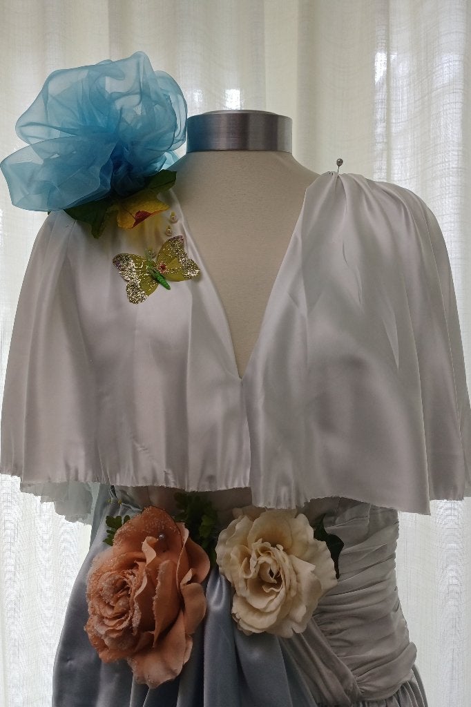Lichtblauw Fee / Dia de los Muertos, Kleding | Dames, Maat 38/40 (M), Ophalen of Verzenden, Zo goed als nieuw, Halloween