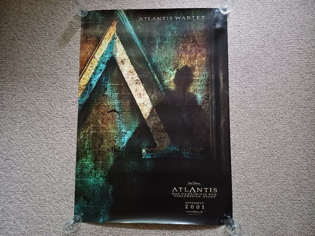 ATLANTIS   THE   LOST   EMPIRE     filmposter, Rechthoekig Staand, Verzenden, Nieuw, A1 t/m A3