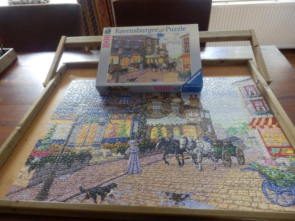 Ravensburger The Wedding Shop 1000 Piece Puzzle, Ophalen of Verzenden, 500 t/m 1500 stukjes, Zo goed als nieuw, Legpuzzel