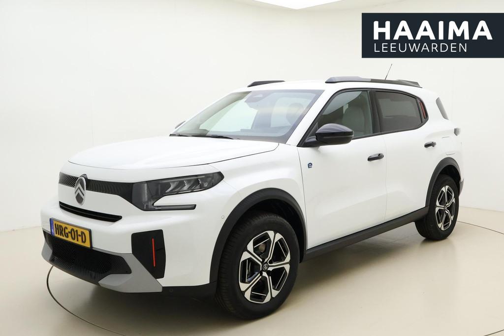 Citroen Ë-C3 Aircross Max 113pk 44 kWh | VOORRAAD | Actiepr, Auto's, Citroën, 303 km, Leder en Stof, Origineel Nederlands, SUV of Terreinwagen