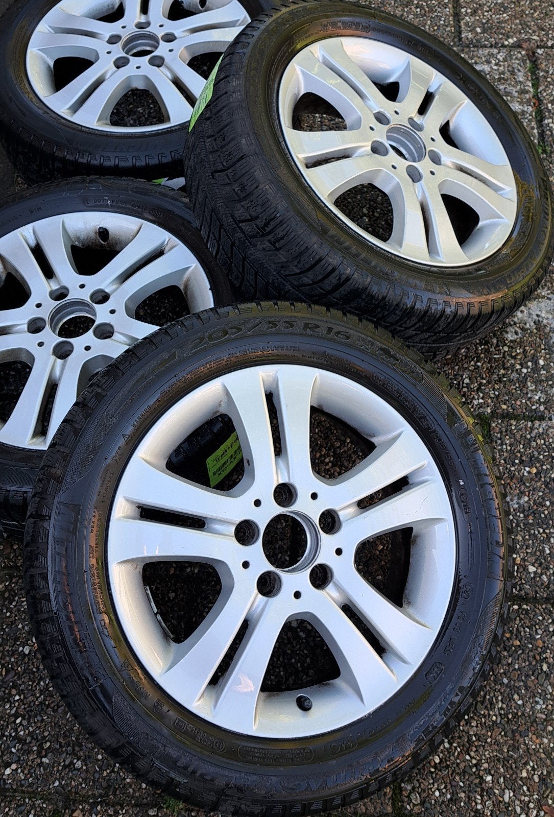 Velgen aluminium, Ophalen, Gebruikt