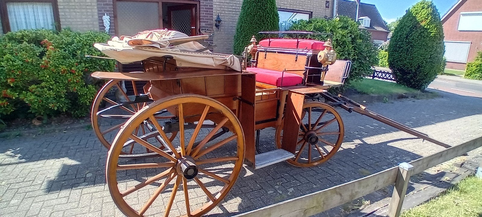 oude koets, Antiek en Kunst, Ophalen of Verzenden