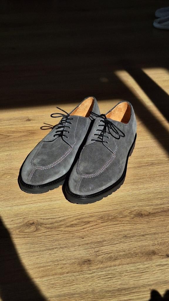 Atelier Munro Blucher schoenen 44.5 donkergrijs suède, Kleding | Heren, Overige kleuren, Ophalen of Verzenden, Zo goed als nieuw