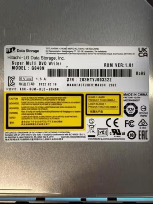 NIEUW! Hitachi LG data storage multi dvd writer €21,99, Computers en Software, Optische drives, Nieuw, Dvd, Blu-ray, Ophalen of Verzenden