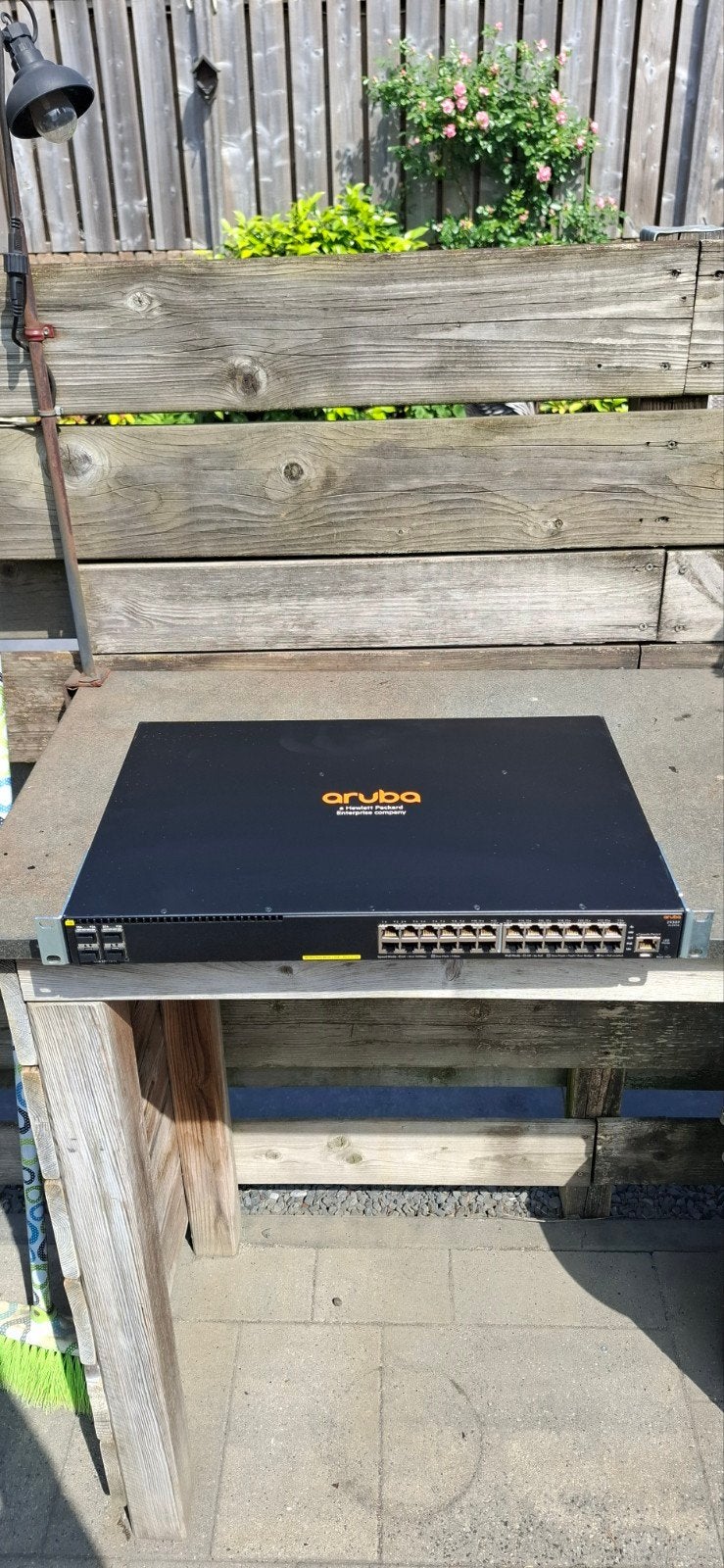 Aruba Hewlett Packard powerswitch 24x poe poort, Computers en Software, Ophalen of Verzenden