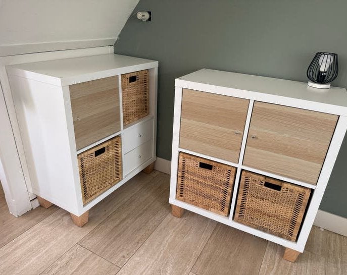 IKEA Kasten op poten - Veelzijdige opbergoplossing, Ophalen, Gebruikt