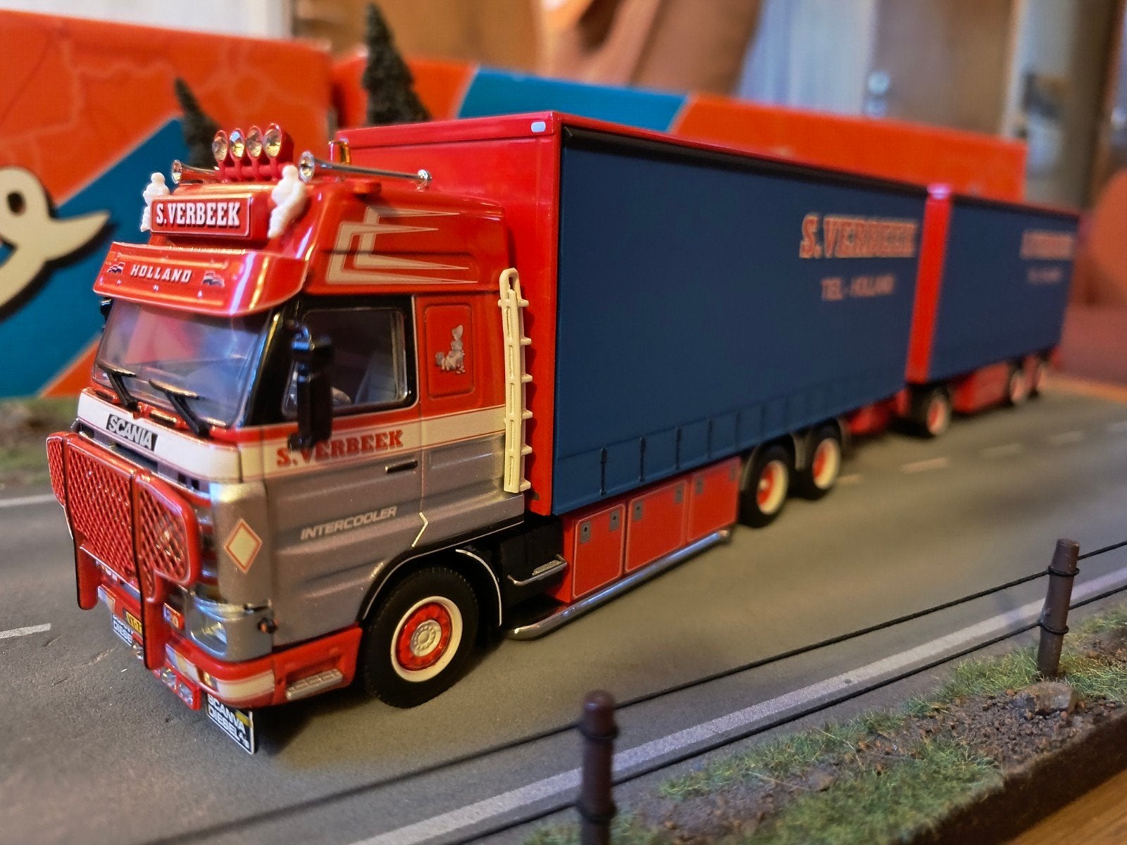 Wsi Scania Verbeek, Ophalen of Verzenden, Zo goed als nieuw, Bus of Vrachtwagen, Tekno