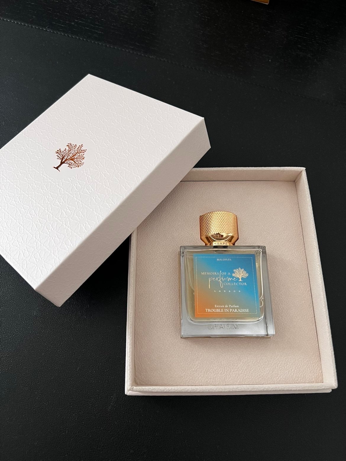 Memoirs of a Perfume Collector Trouble in Paradise 75ml, Verzamelen, Ophalen of Verzenden, Zo goed als nieuw, Parfumfles