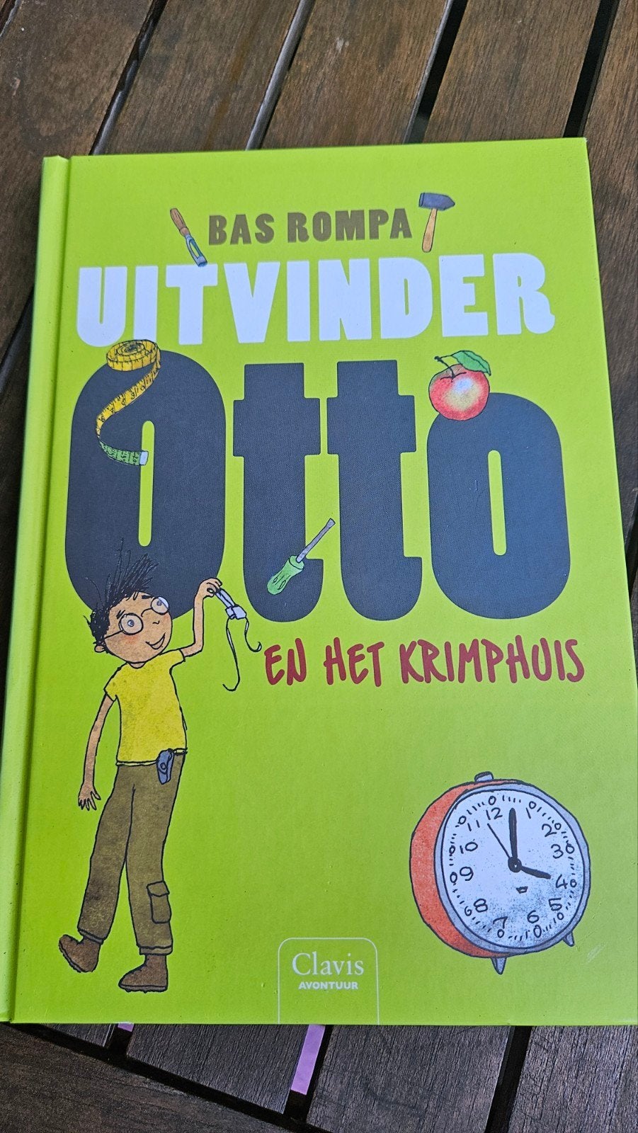 Uitvinder Otto en het Krimphuis - Bas Rompa, Boeken, Ophalen of Verzenden, Zo goed als nieuw, Bas Rompa, Fictie algemeen