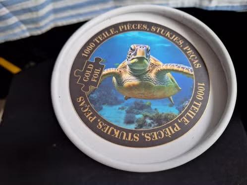 Puzzel schildpad 1000 stukjes h, Ophalen of Verzenden, 500 t/m 1500 stukjes, Nieuw, Legpuzzel