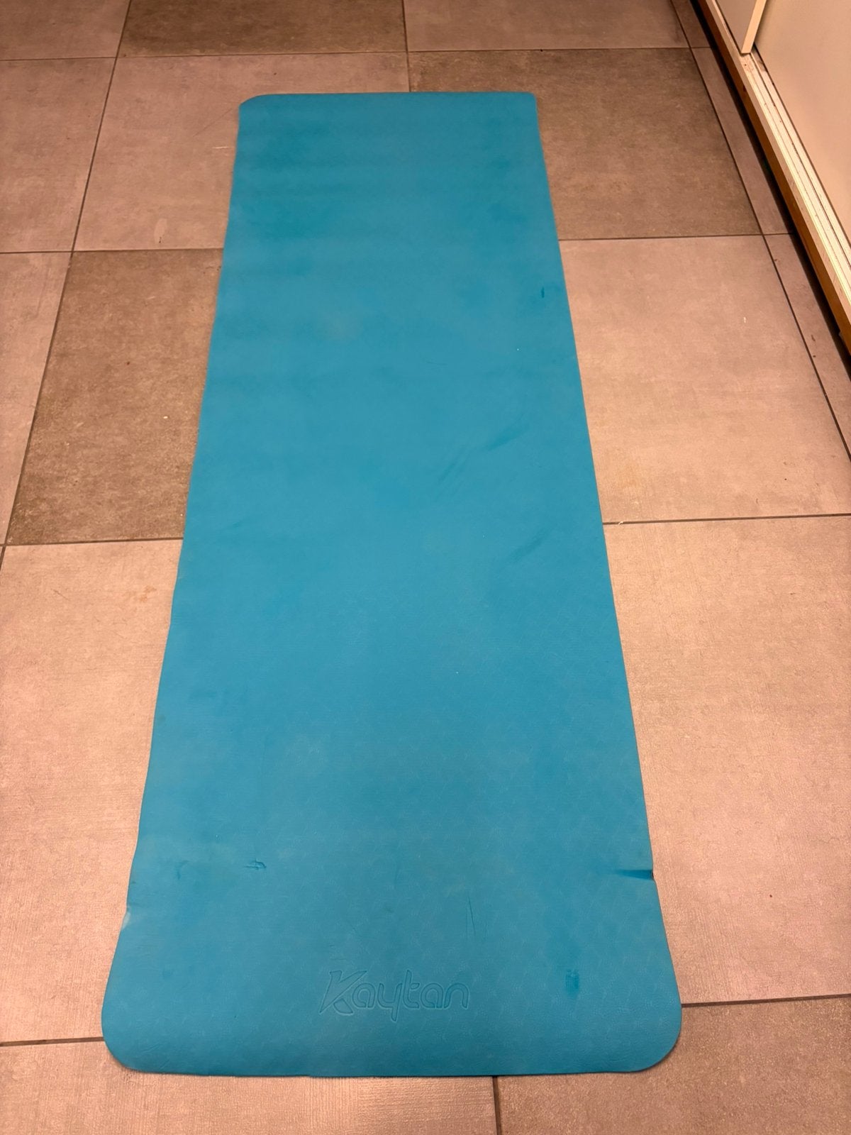 Fitnessmat / Yogamat met draagriem, Ophalen, Zo goed als nieuw, Yogamat