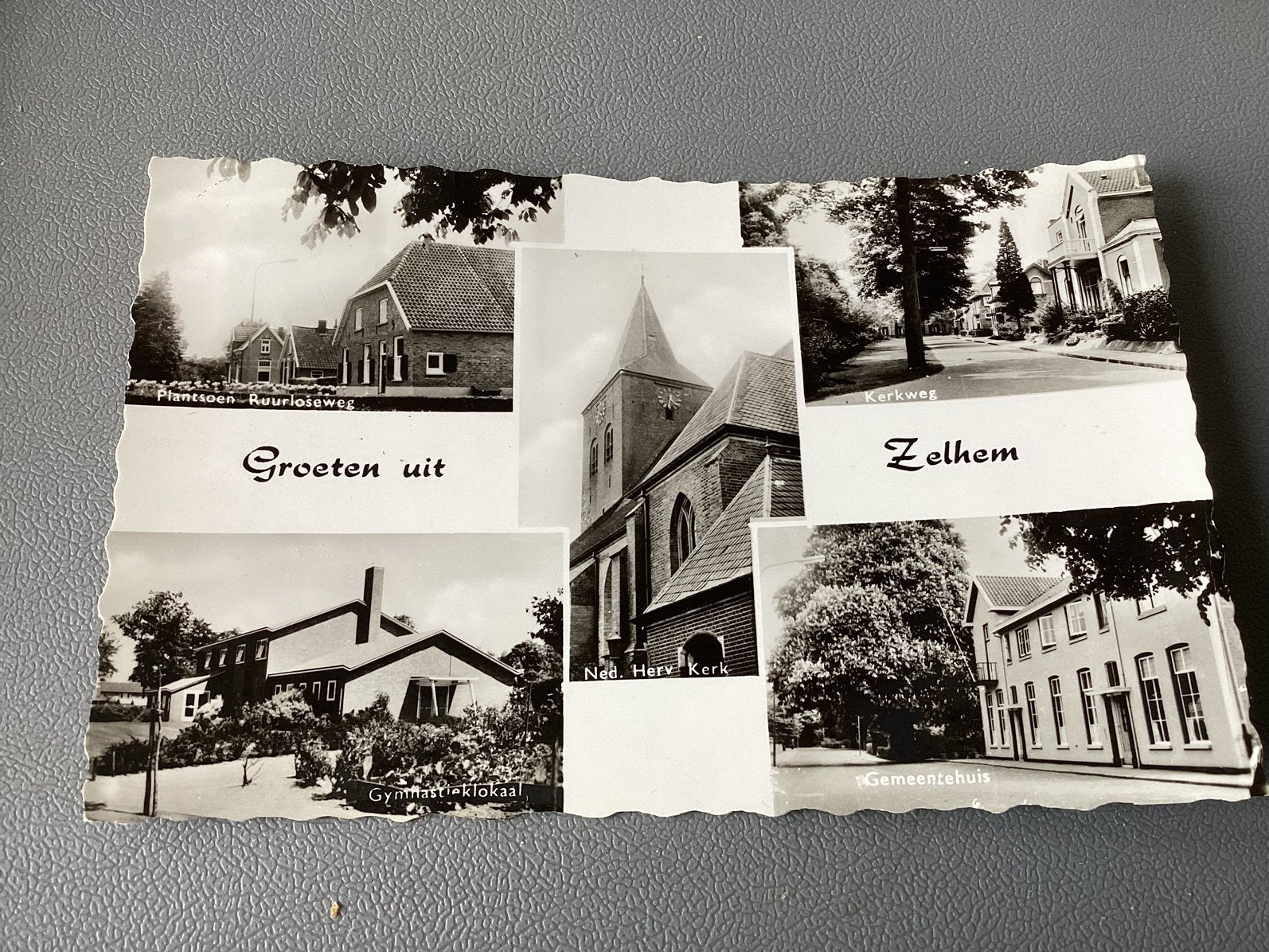 Zelhem(gem.Bronckhorst).5 luikkaart, Verzamelen, Ansichtkaarten | Nederland, Ophalen of Verzenden, 1960 tot 1980, Gelderland