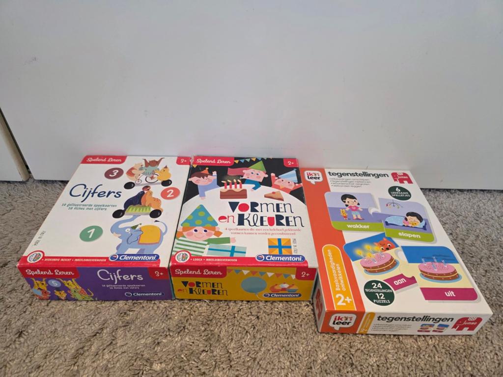 VORMEN KLEUREN CIJFERS TEGENSTELLINGEN, Kinderen en Baby's, Speelgoed | Educatief en Creatief, Ophalen, Zo goed als nieuw