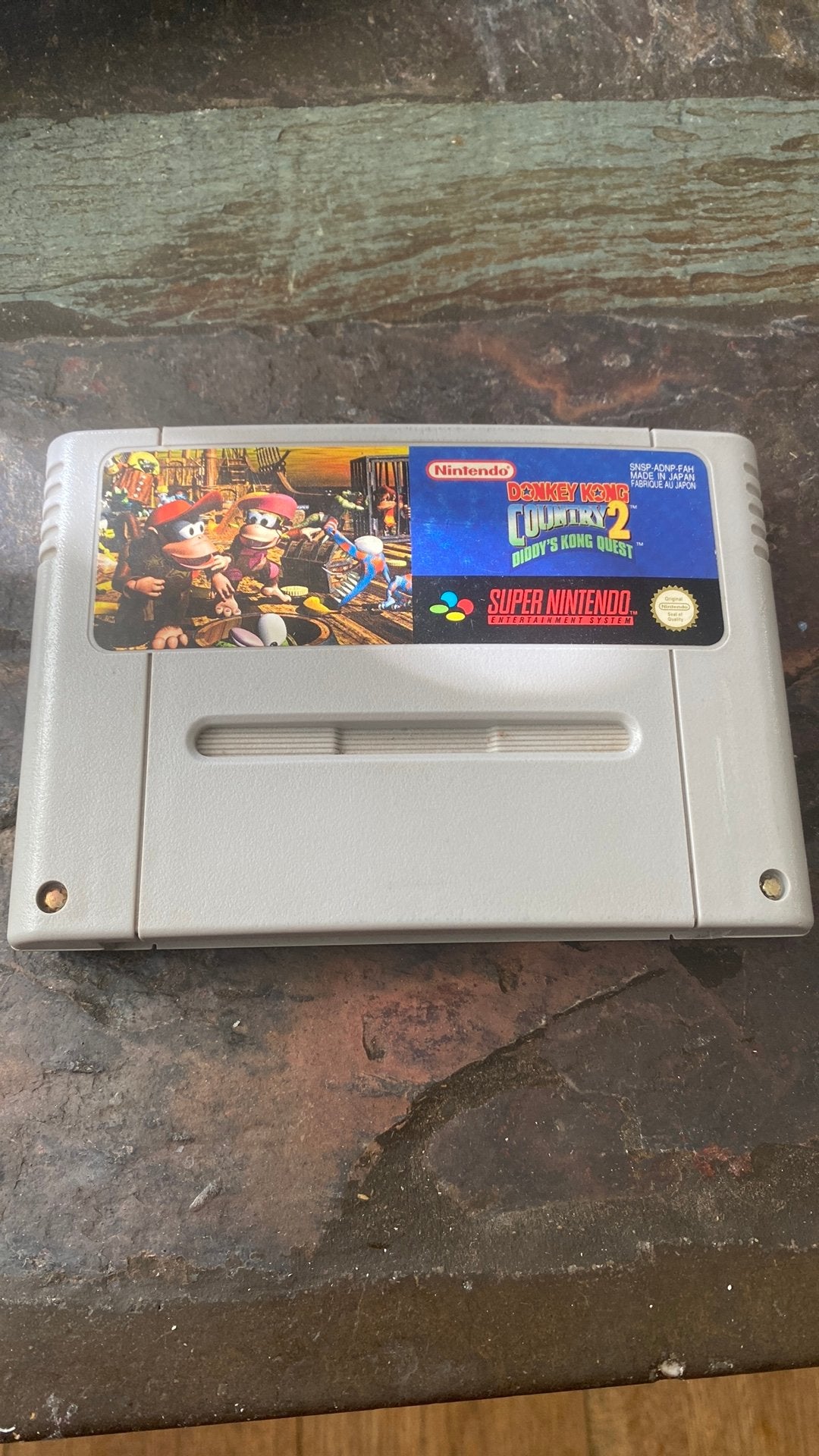Super Nintendo spel donkey kong country 2, 2 spelers, Ophalen of Verzenden, Zo goed als nieuw, Vanaf 3 jaar