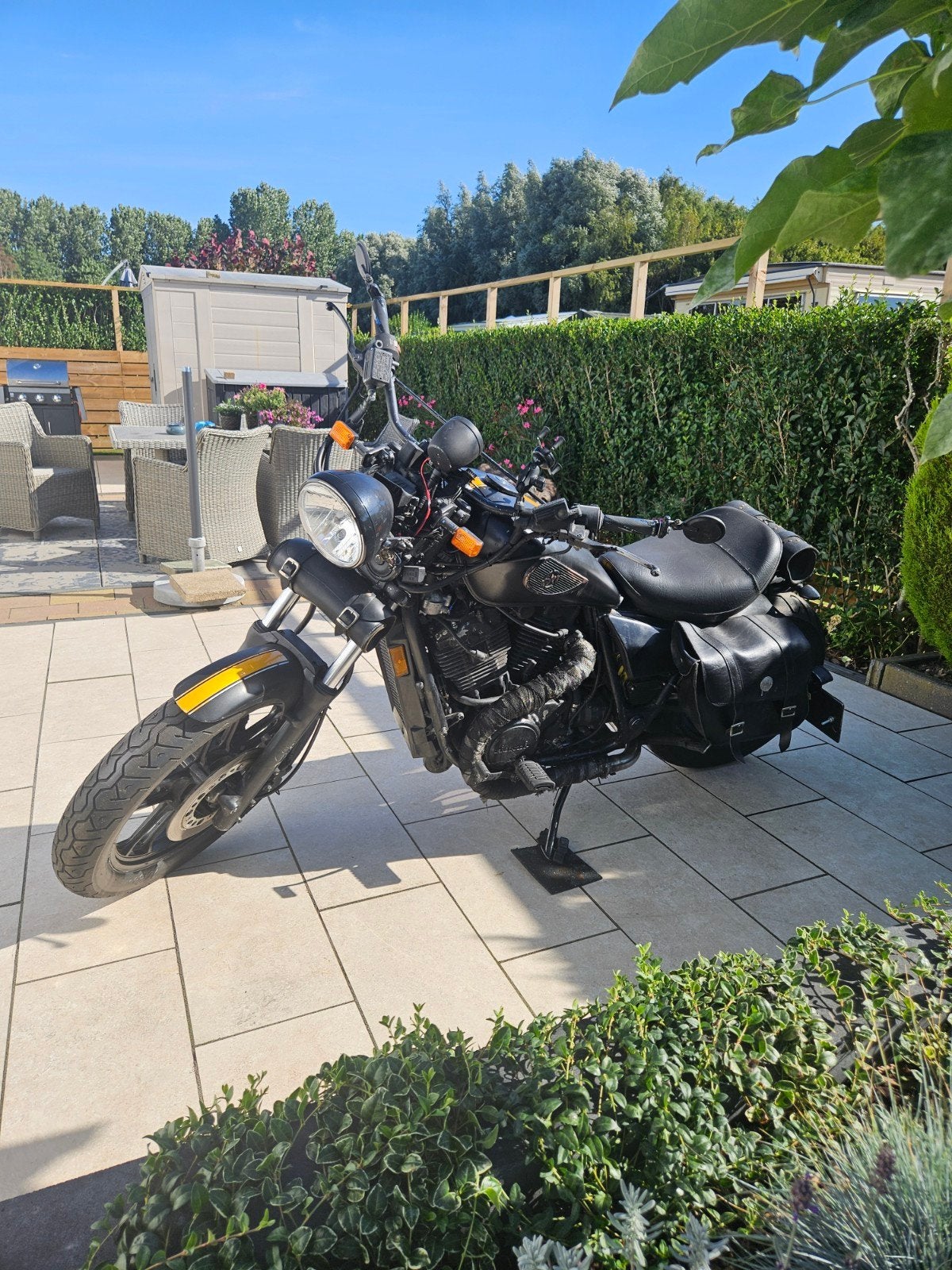 Honda Shadow VT500 met 700cc blok, Motoren, Motoren | Honda, 2 cilinders, Chopper, Gebruikt, Particulier