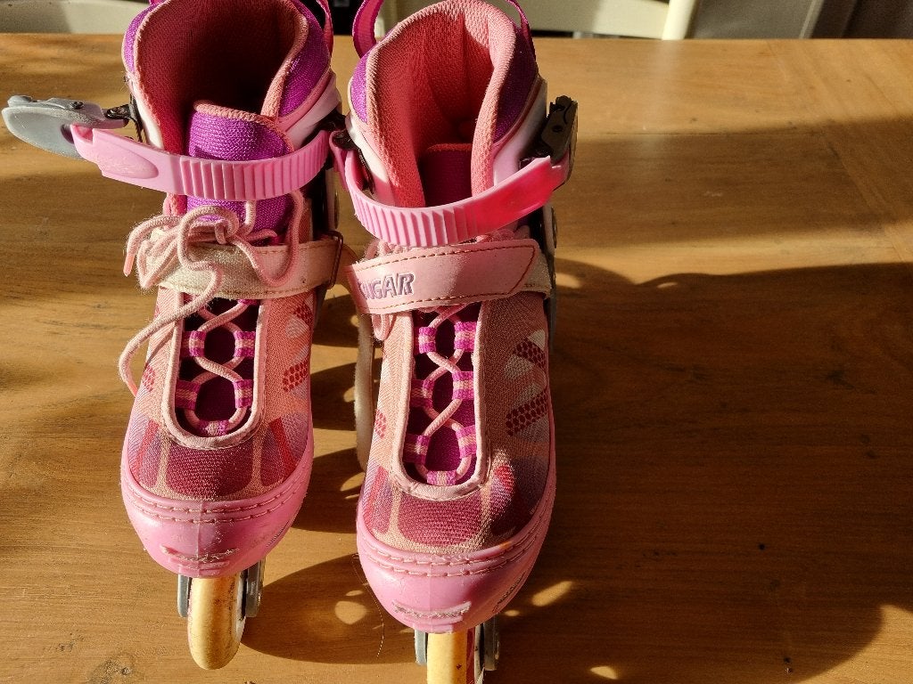 Cougar in-line skates, Ophalen, Verstelbaar, Zo goed als nieuw, Kinderen