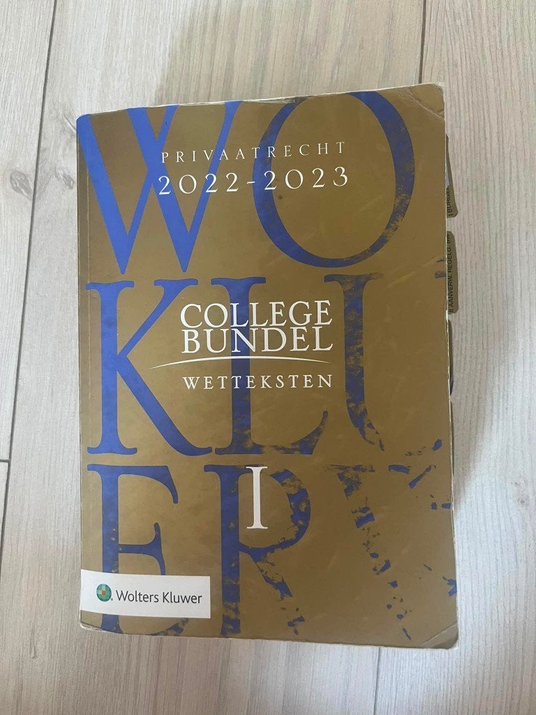 Collegebundel Wetteksten 2022 - 2023, Ophalen of Verzenden, Wolters Kluwer, Alpha, WO