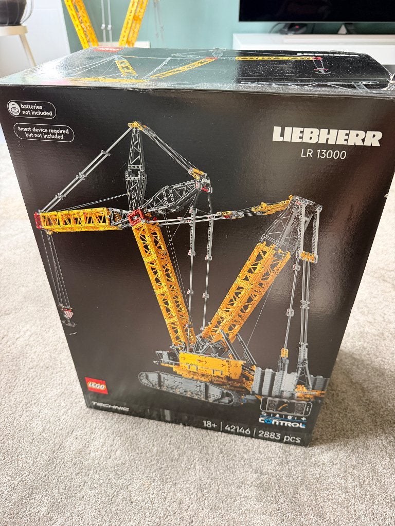 LEGO technic Liebherr LR 13000 kraan (42146), Kinderen en Baby's, Speelgoed | Duplo en Lego, Ophalen, Lego, Zo goed als nieuw
