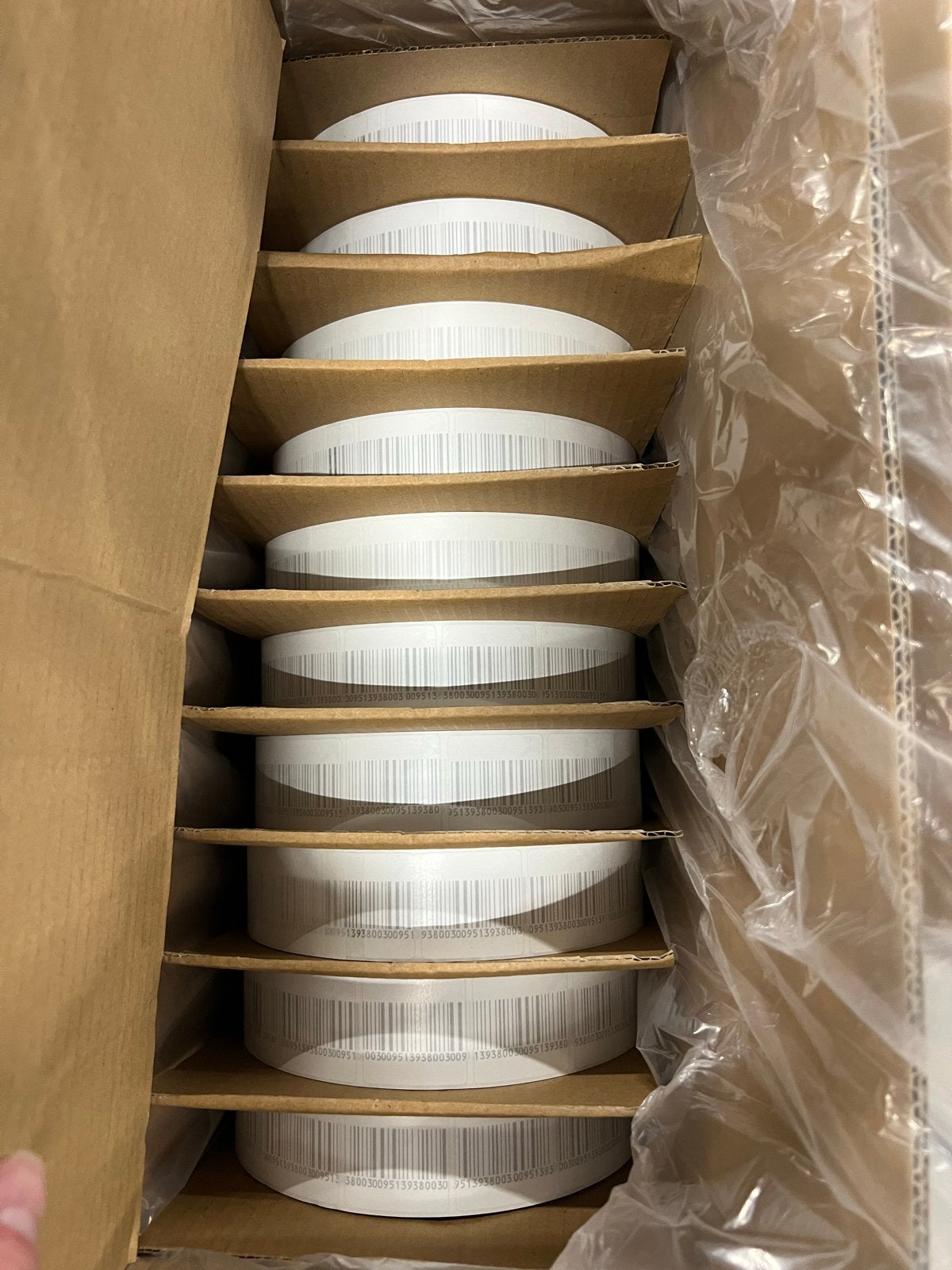 Lucatron alarmstickers / beveiligingslabels 160.000 stuks, Ophalen, Nieuw