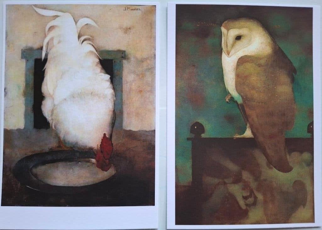 Vogels - 25 postkaarten van vogels in de kunst - nieuw, Ophalen of Verzenden, Nieuw, Schilder- en Tekenkunst