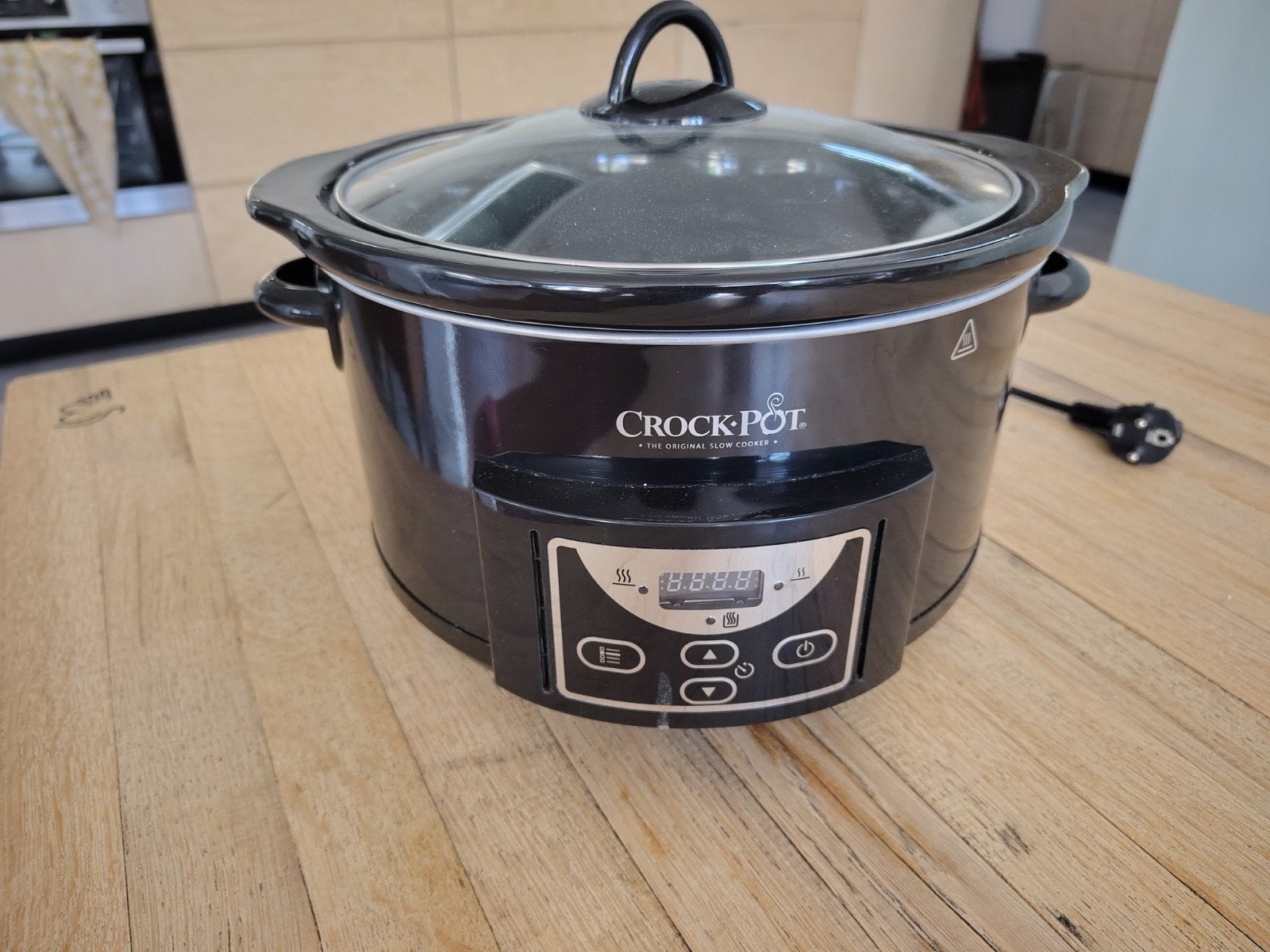 Crock-Pot - 4.7L Digital, Ophalen, Timer, Zo goed als nieuw