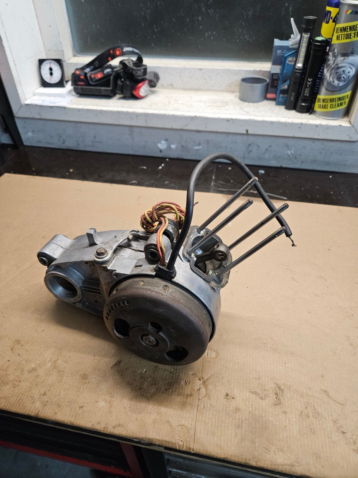 JLO ILO FP50 motorblok blok fiets, Fietsen en Brommers, Brommeronderdelen | Oldtimers, Ophalen of Verzenden, Gebruikt, Blok, Overige merken