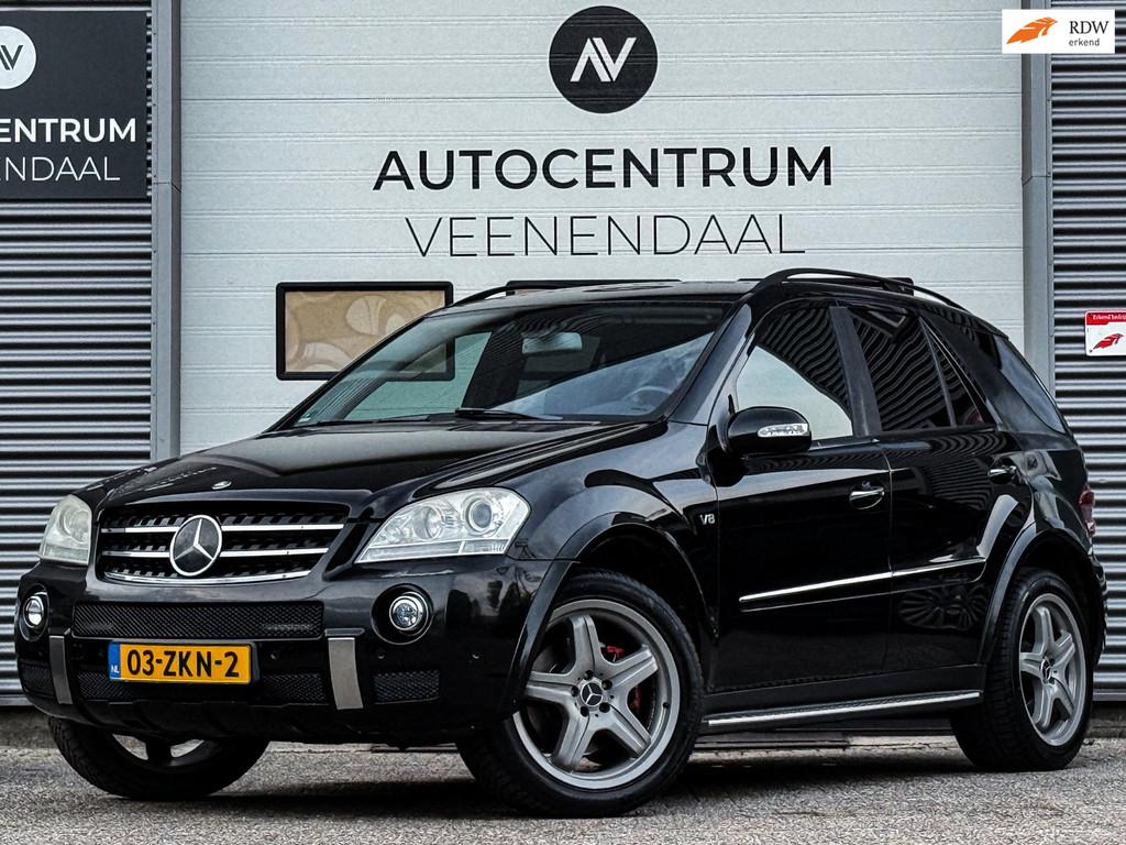 Mercedes-Benz M-klasse ML420 CDI V8 AMG PAKKET HARMAN-KARDON, Auto's, Mercedes-Benz, Automaat, Gebruikt, Leder, Bedrijf