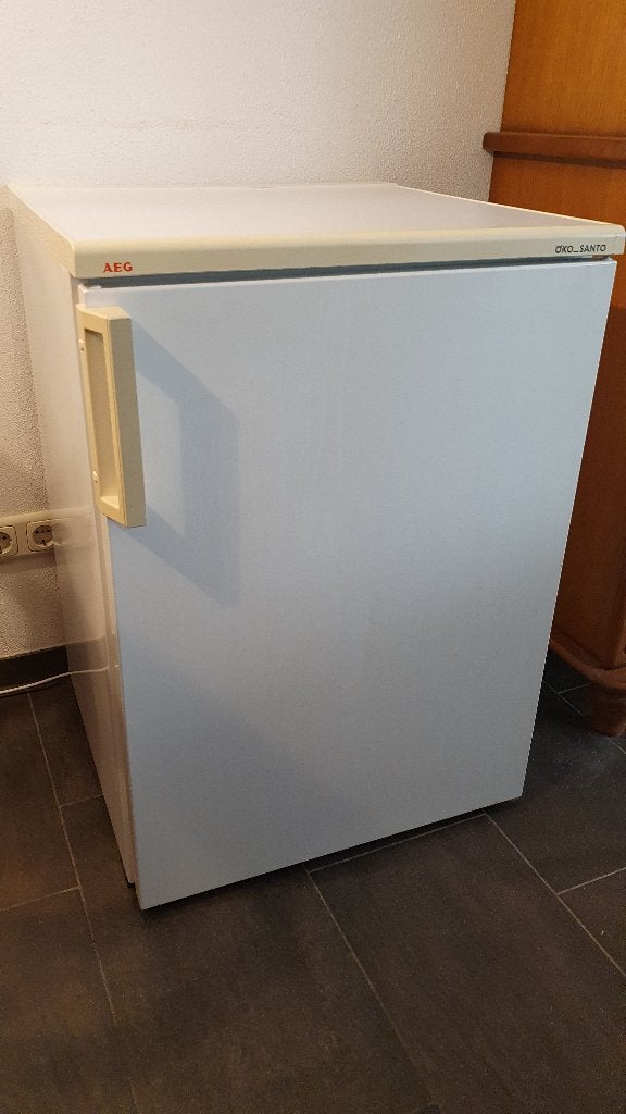 Koelkast AEG ÖKO_SANTO 1542-4 TK, Ophalen, Gebruikt, Minder dan 85 cm, 100 tot 150 liter