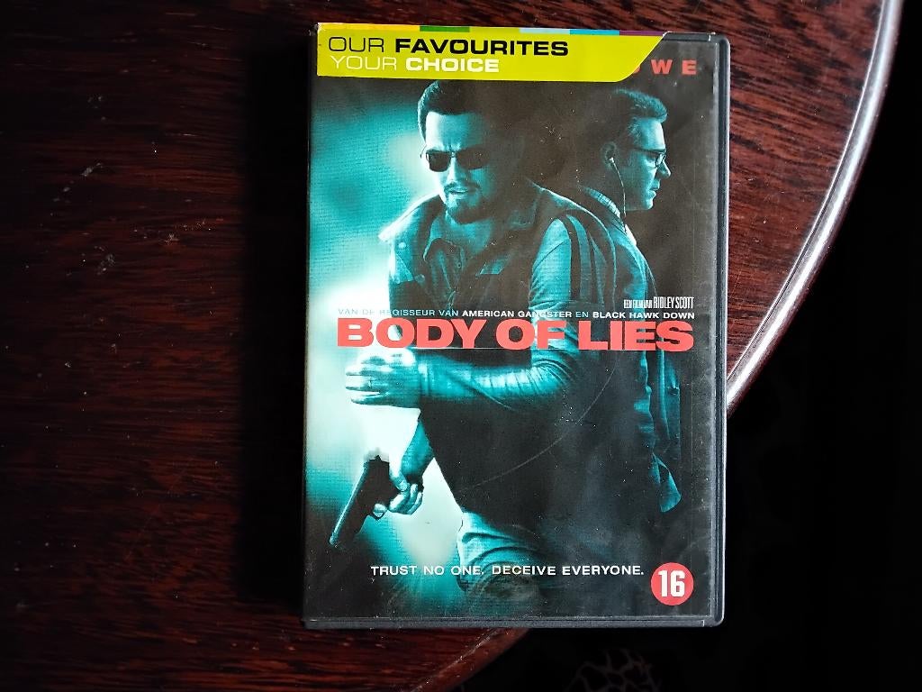 Body of lies, origineel, Vanaf 16 jaar, Ophalen of Verzenden, Zo goed als nieuw, Actiethriller