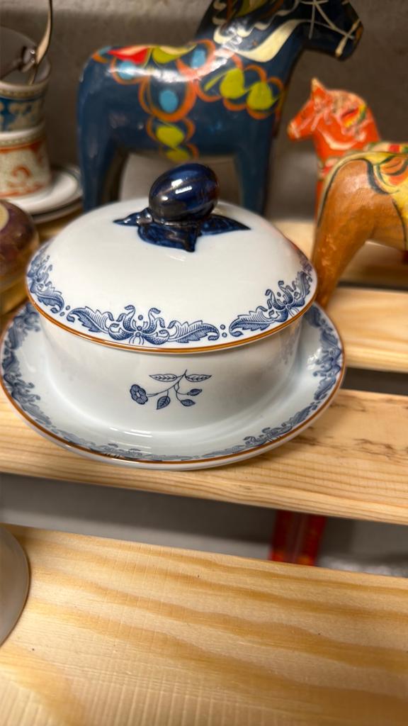 Rörstrand Ostindia botervloot porcelein, Ophalen of Verzenden
