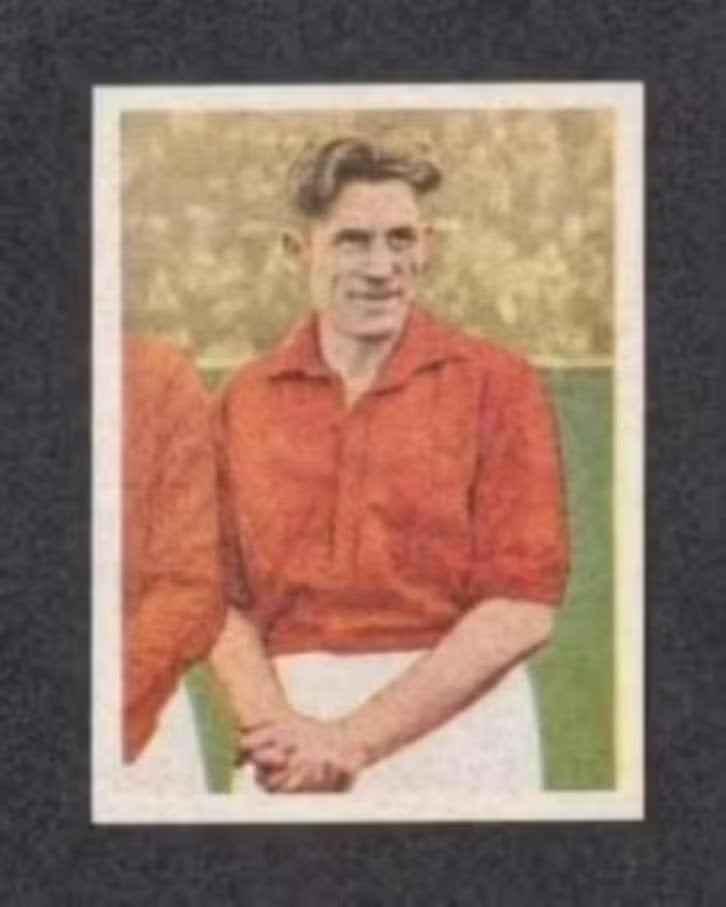 Sportplaatje Voetbal Peer Krom Haarlem RCH 1954 (37)., Ophalen of Verzenden, Zo goed als nieuw