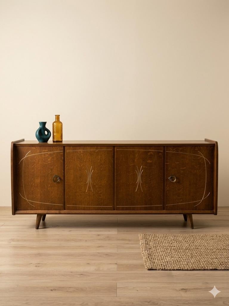 Vintage mid century dressoir | sideboard, Huis en Inrichting, Ophalen, 25 tot 50 cm