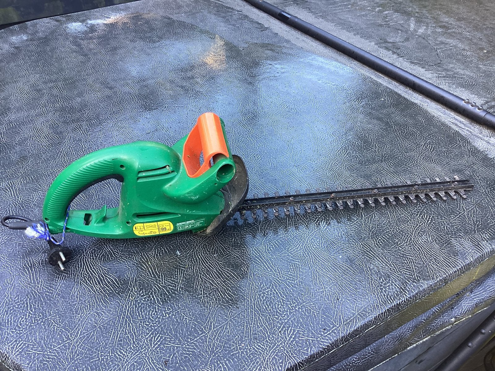 Black en Decker heggenschaar, Ophalen of Verzenden, Zo goed als nieuw, Elektrisch