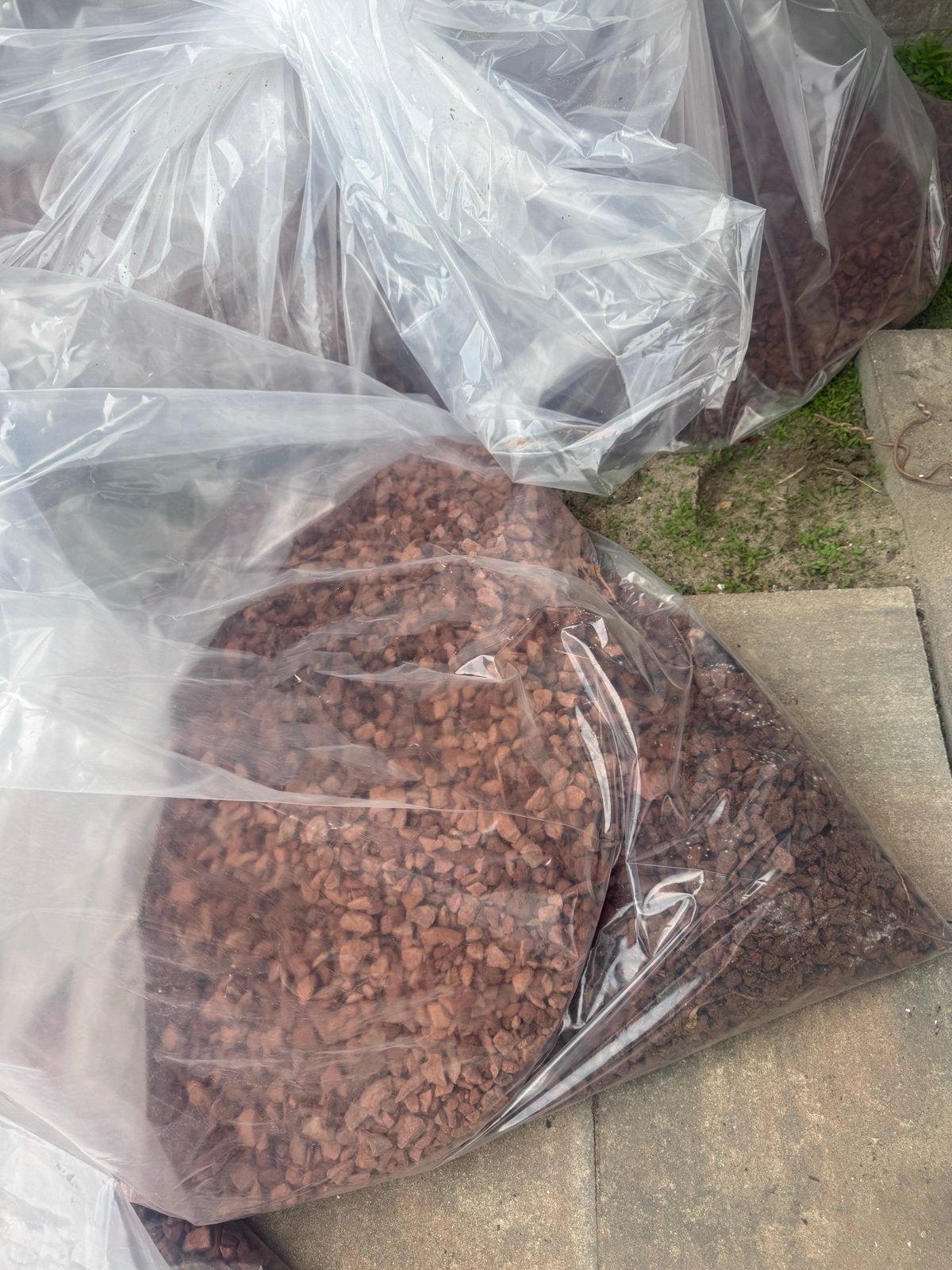 Roodbruin Siergrind / Split voor WOENSDAG OPHALEN, Tuin en Terras, Grind, Keien en Split, Ophalen, Overige materialen, Bruin, Nieuw