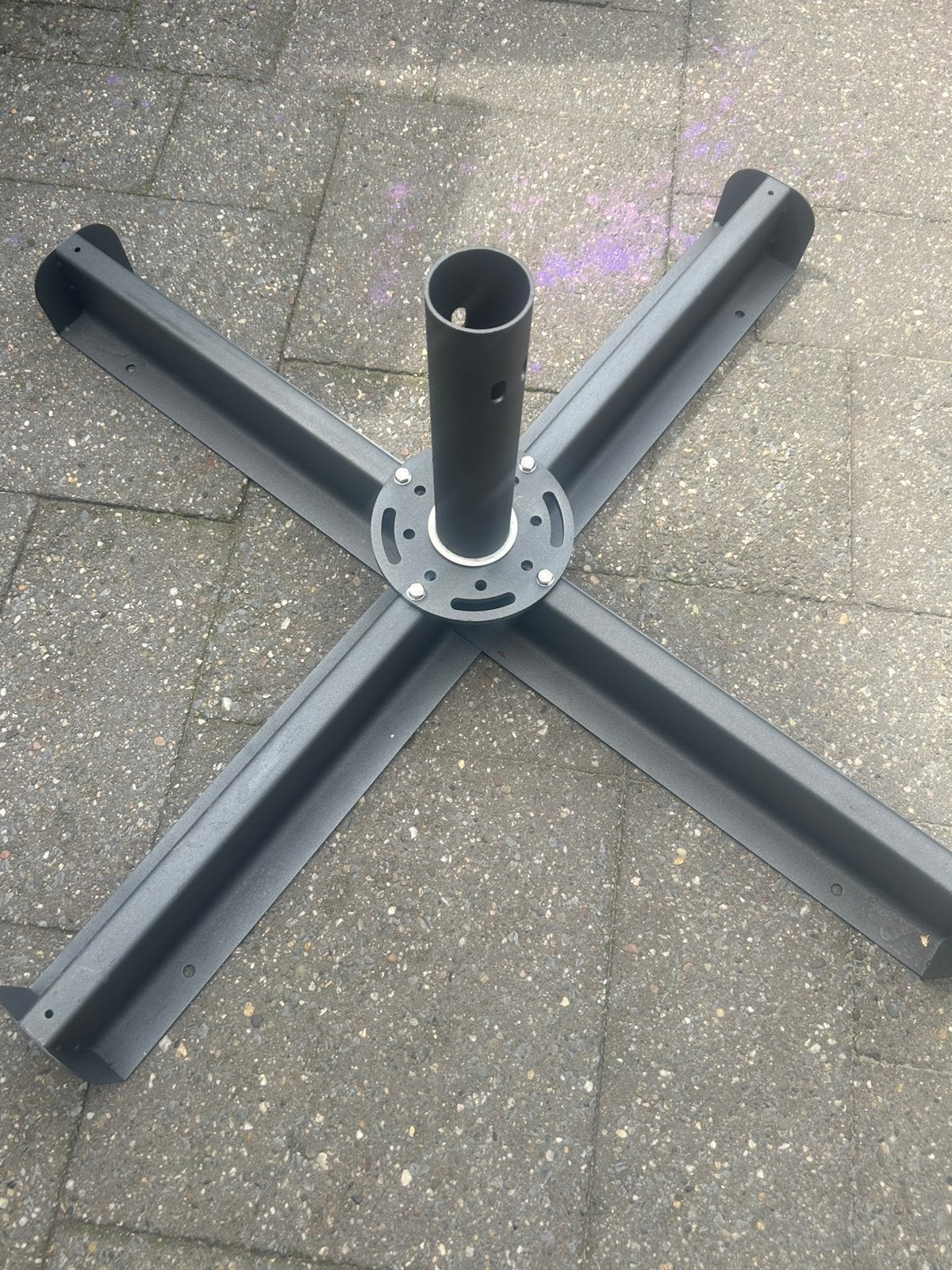 Kruisvoet horeca parasol (4stuks) Nieuw!!, Tuin en Terras, Parasols, Ophalen, Nieuw, 1 tot 2 meter, Parasolvoet