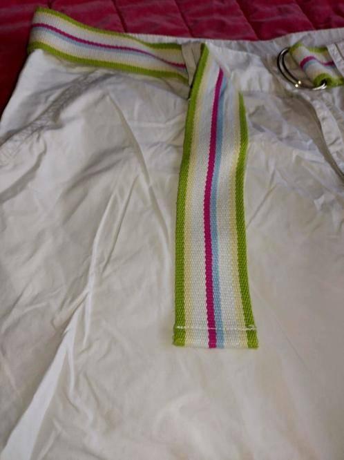 Witte Zomerbroek, Kort, Verzenden, Wit, Maat 42/44 (L)