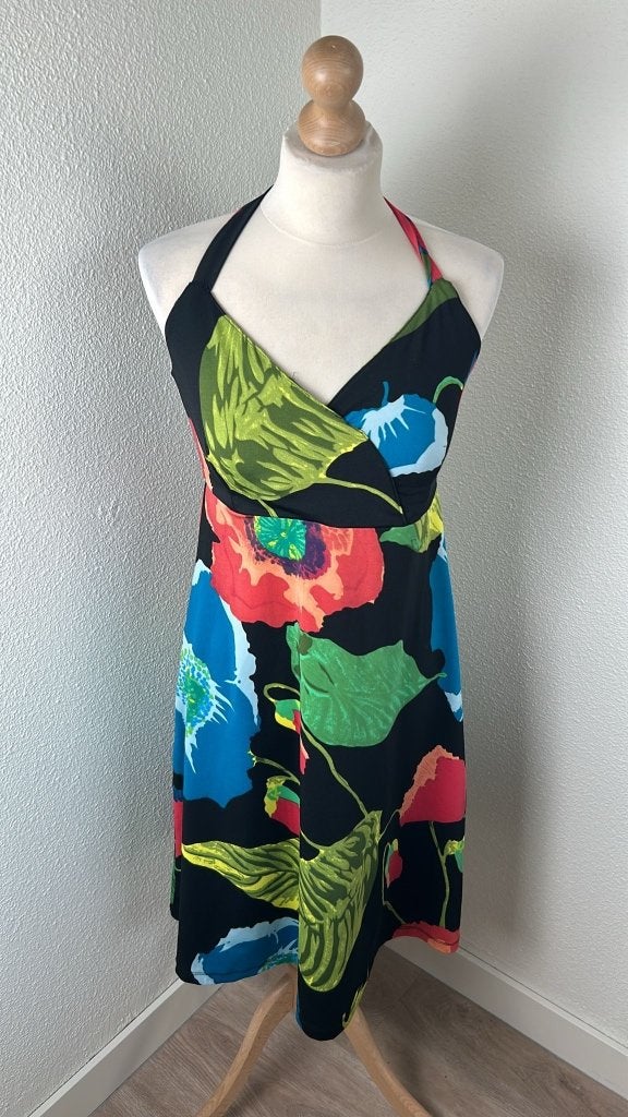 King Louie maat M kleurrijk zomer jurkje 1119, Kleding | Dames, Maat 38/40 (M), Overige kleuren, Ophalen of Verzenden, Zo goed als nieuw