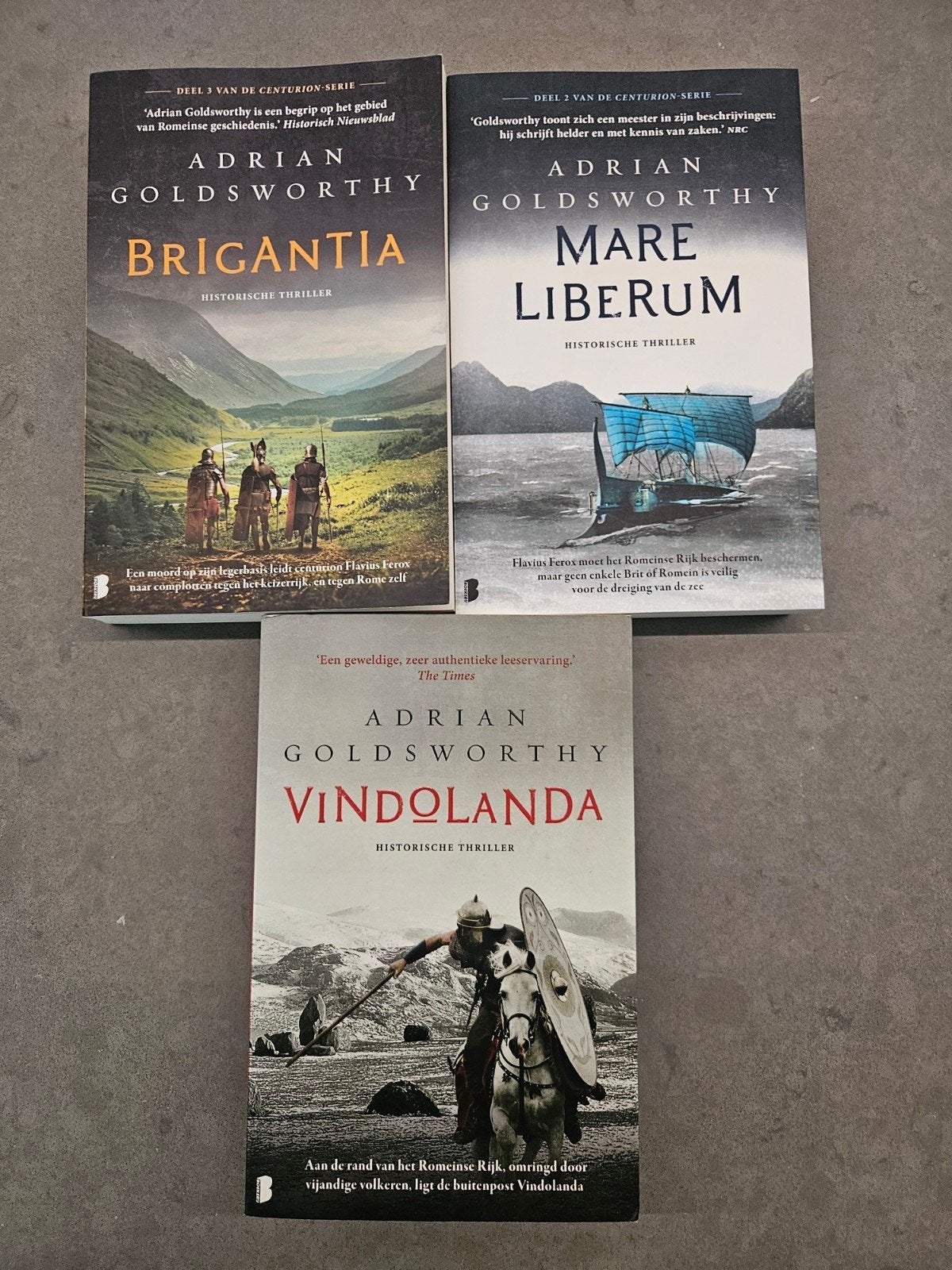 Adrian Goldsworthy - Centurion Serie (3 boeken), Boeken, Ophalen of Verzenden, Zo goed als nieuw, Adrian Goldsworthy, Nederland