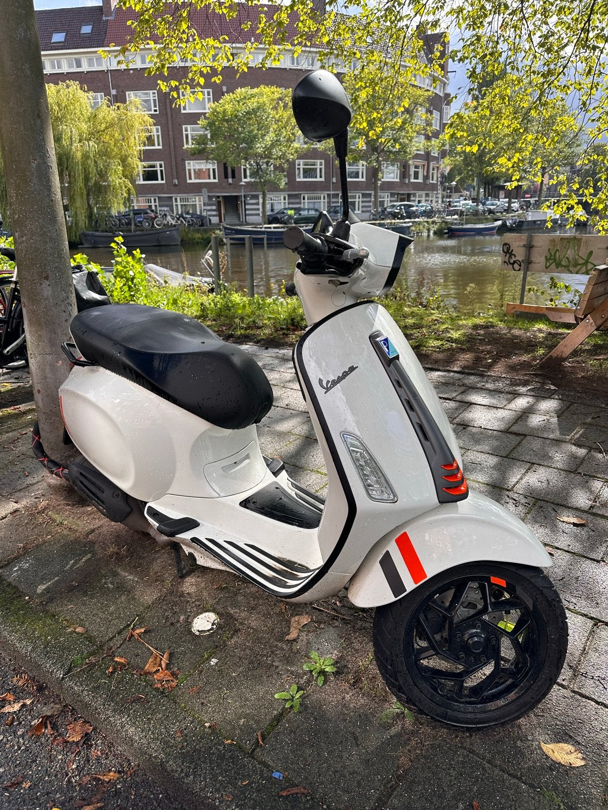 2025 Vespa Sprint S 1339km 50cc, Maximaal 45 km/u, Vespa S, Ophalen of Verzenden, Zo goed als nieuw