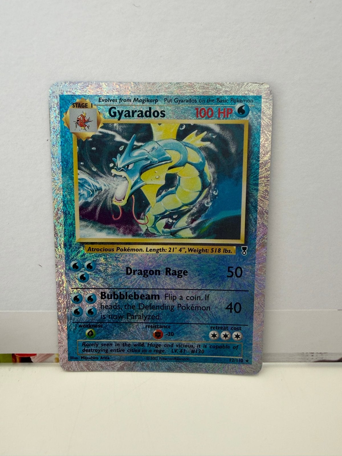 Gyarados Pokémon Legendary Collection Holo Rare, Hobby en Vrije tijd, Verzamelkaartspellen | Pokémon, Ophalen of Verzenden, Zo goed als nieuw