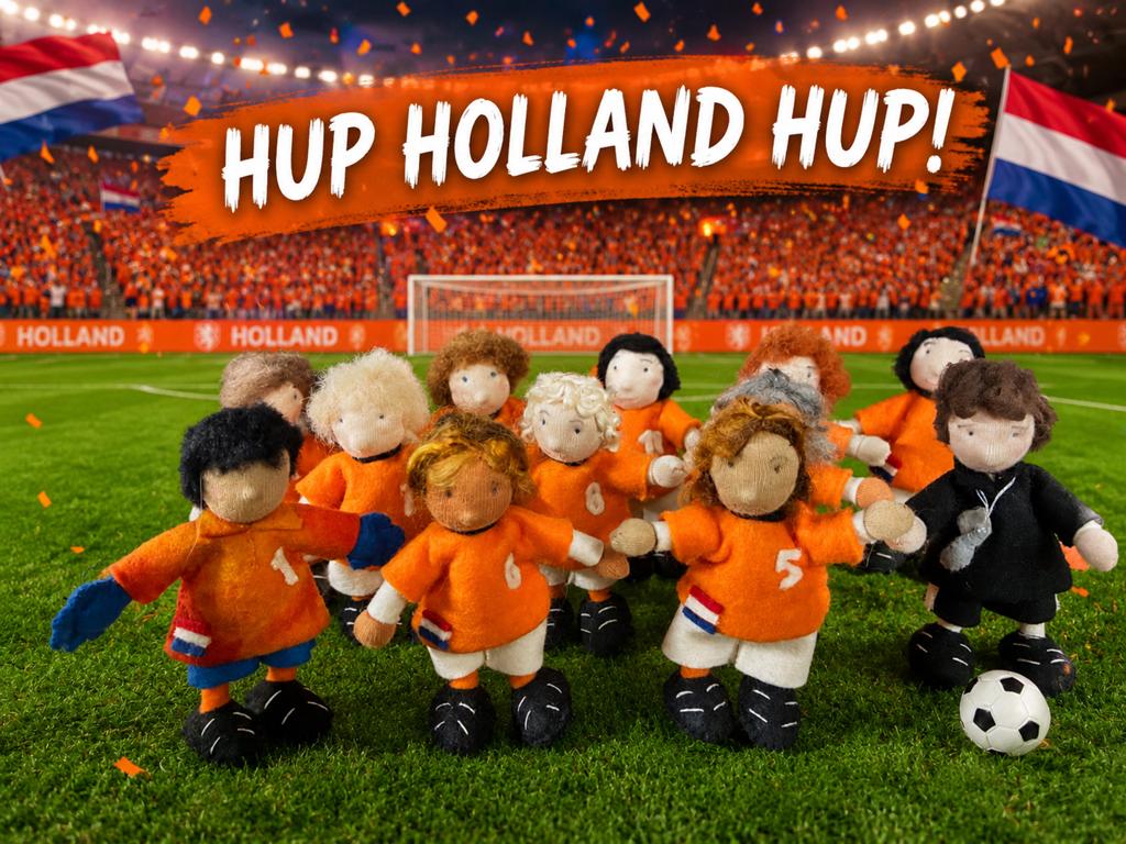 Nederlands elftal handgrmaakt WK 2026, Huis en Inrichting, 13 cm, Ophalen of Verzenden, Zo goed als nieuw, Handgemaakt